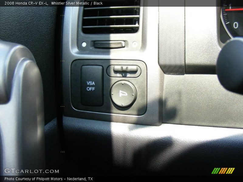 Whistler Silver Metallic / Black 2008 Honda CR-V EX-L