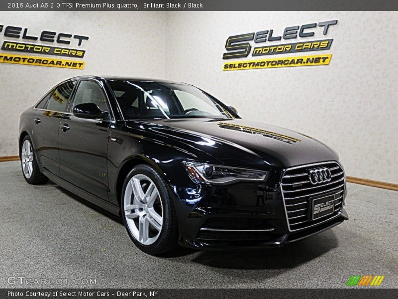 Brilliant Black / Black 2016 Audi A6 2.0 TFSI Premium Plus quattro