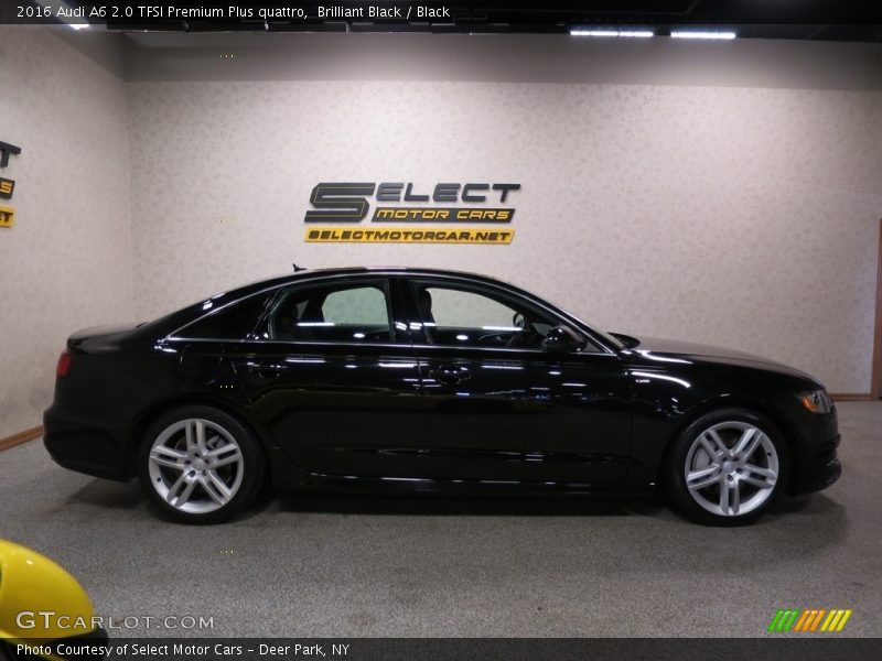 Brilliant Black / Black 2016 Audi A6 2.0 TFSI Premium Plus quattro
