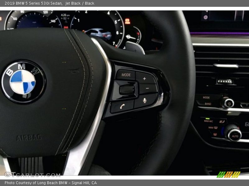 Jet Black / Black 2019 BMW 5 Series 530i Sedan