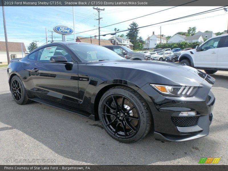 Front 3/4 View of 2019 Mustang Shelby GT350