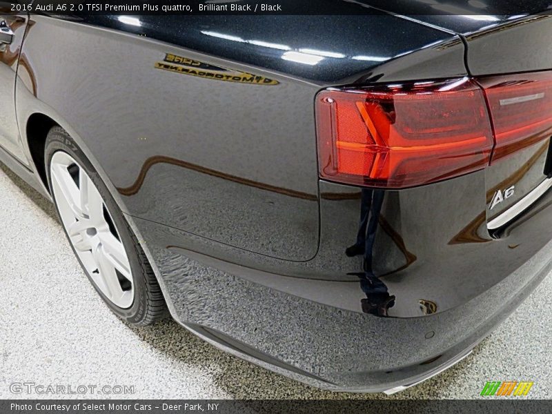 Brilliant Black / Black 2016 Audi A6 2.0 TFSI Premium Plus quattro