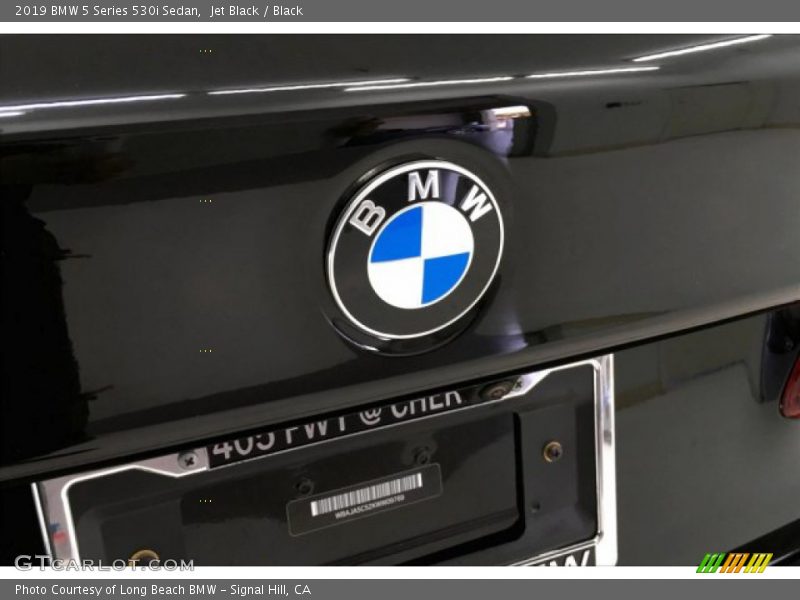 Jet Black / Black 2019 BMW 5 Series 530i Sedan