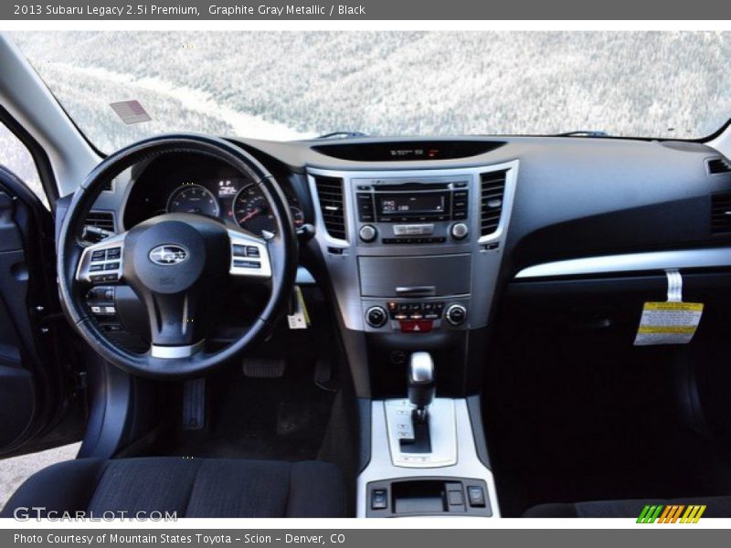 Graphite Gray Metallic / Black 2013 Subaru Legacy 2.5i Premium