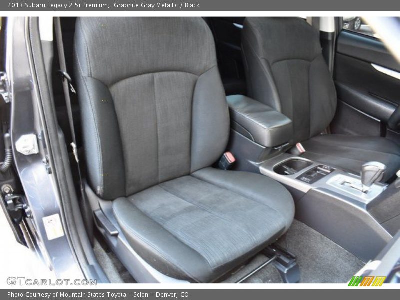 Graphite Gray Metallic / Black 2013 Subaru Legacy 2.5i Premium