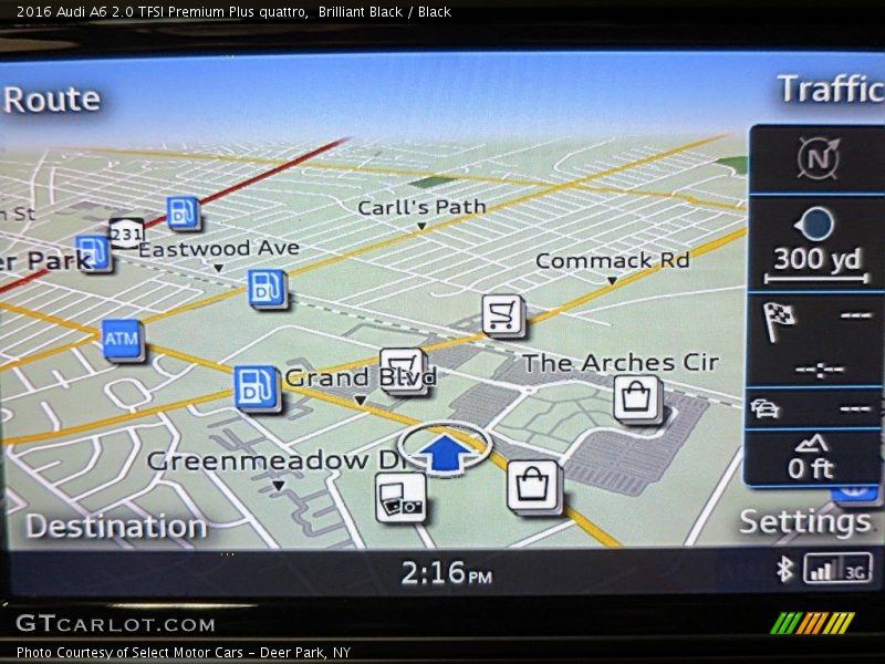 Brilliant Black / Black 2016 Audi A6 2.0 TFSI Premium Plus quattro