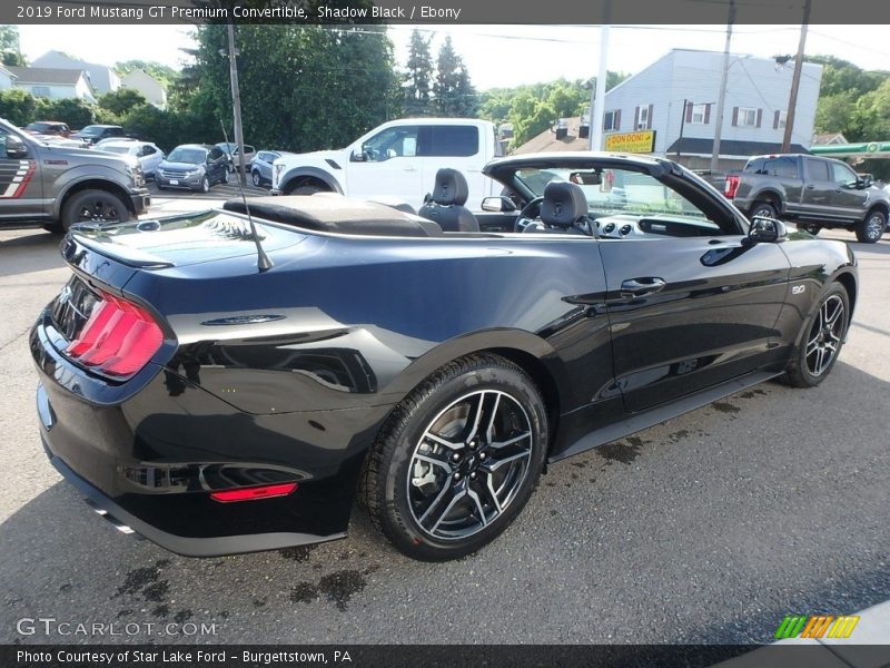 Shadow Black / Ebony 2019 Ford Mustang GT Premium Convertible