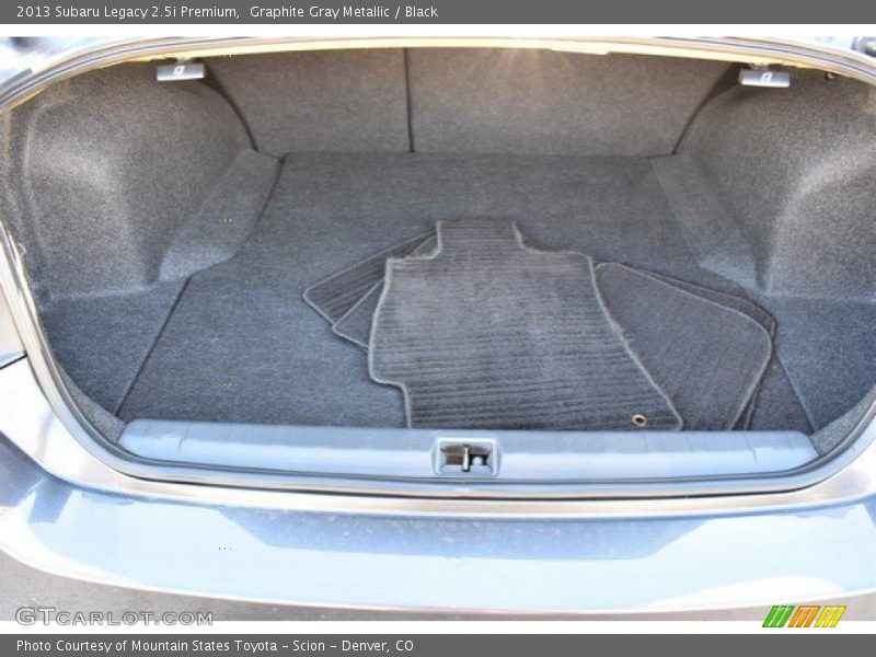 Graphite Gray Metallic / Black 2013 Subaru Legacy 2.5i Premium