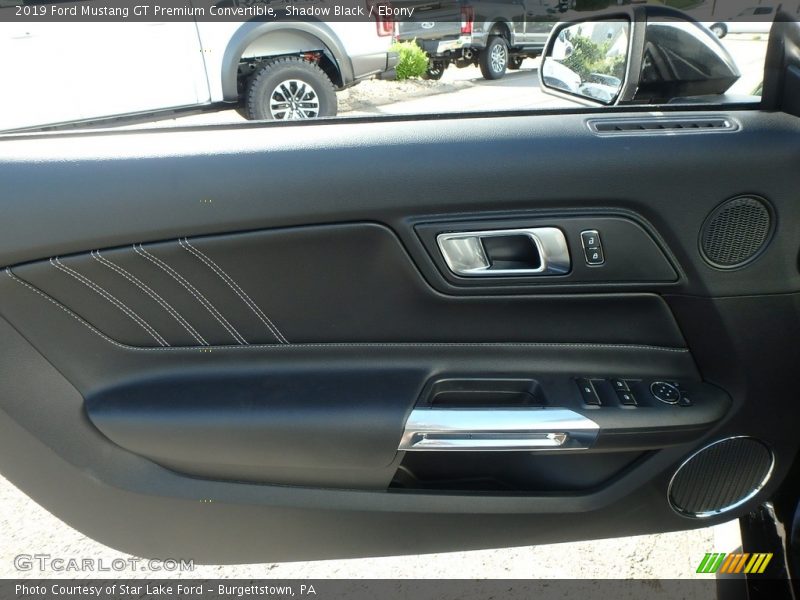 Shadow Black / Ebony 2019 Ford Mustang GT Premium Convertible