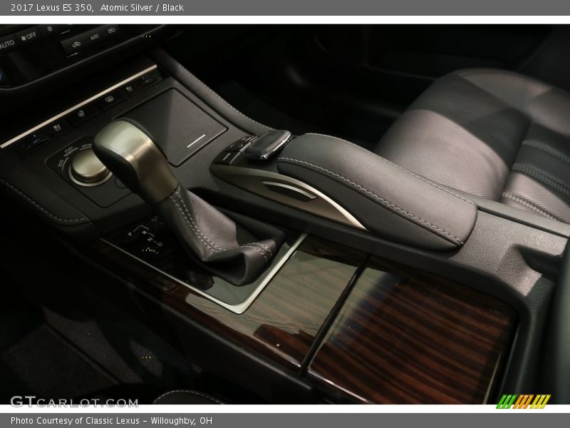 Atomic Silver / Black 2017 Lexus ES 350