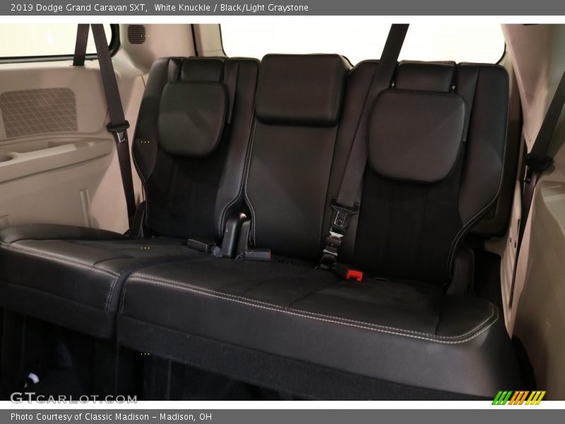 White Knuckle / Black/Light Graystone 2019 Dodge Grand Caravan SXT