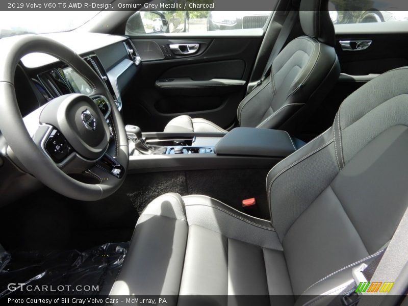 Front Seat of 2019 V60 T6 AWD R-Design
