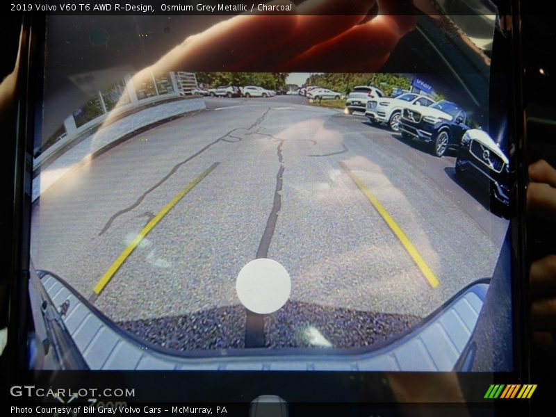 Osmium Grey Metallic / Charcoal 2019 Volvo V60 T6 AWD R-Design