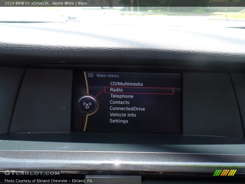 Alpine White / Black 2014 BMW X3 xDrive28i