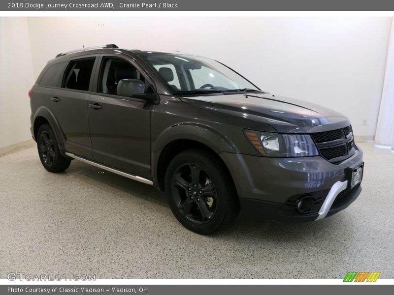 Granite Pearl / Black 2018 Dodge Journey Crossroad AWD