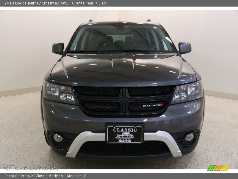 Granite Pearl / Black 2018 Dodge Journey Crossroad AWD