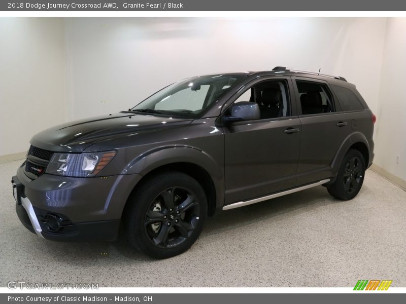 Granite Pearl / Black 2018 Dodge Journey Crossroad AWD