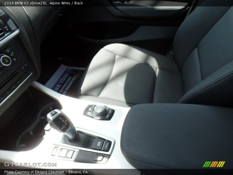 Alpine White / Black 2014 BMW X3 xDrive28i