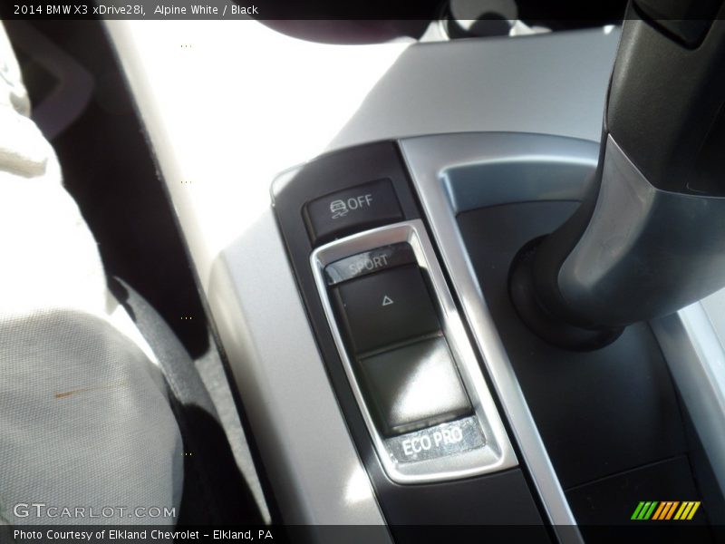 Alpine White / Black 2014 BMW X3 xDrive28i
