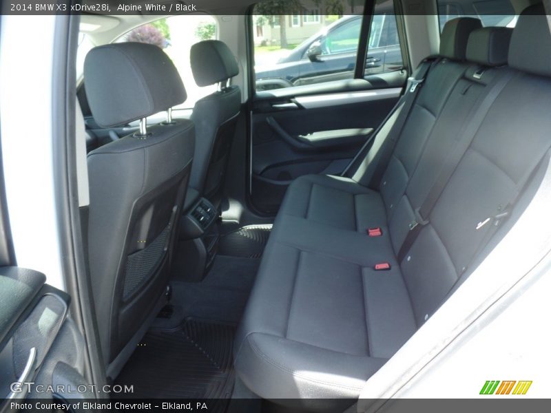 Alpine White / Black 2014 BMW X3 xDrive28i