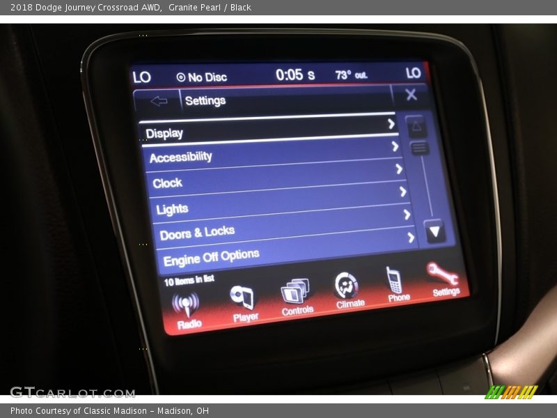Granite Pearl / Black 2018 Dodge Journey Crossroad AWD