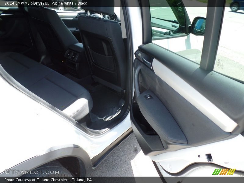 Alpine White / Black 2014 BMW X3 xDrive28i