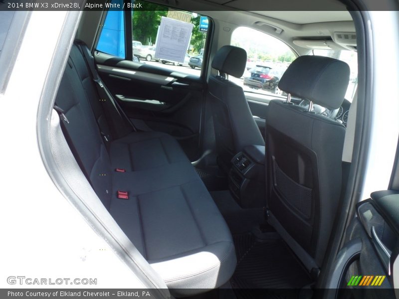 Alpine White / Black 2014 BMW X3 xDrive28i