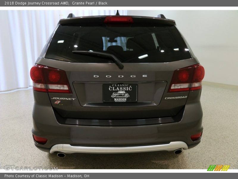 Granite Pearl / Black 2018 Dodge Journey Crossroad AWD