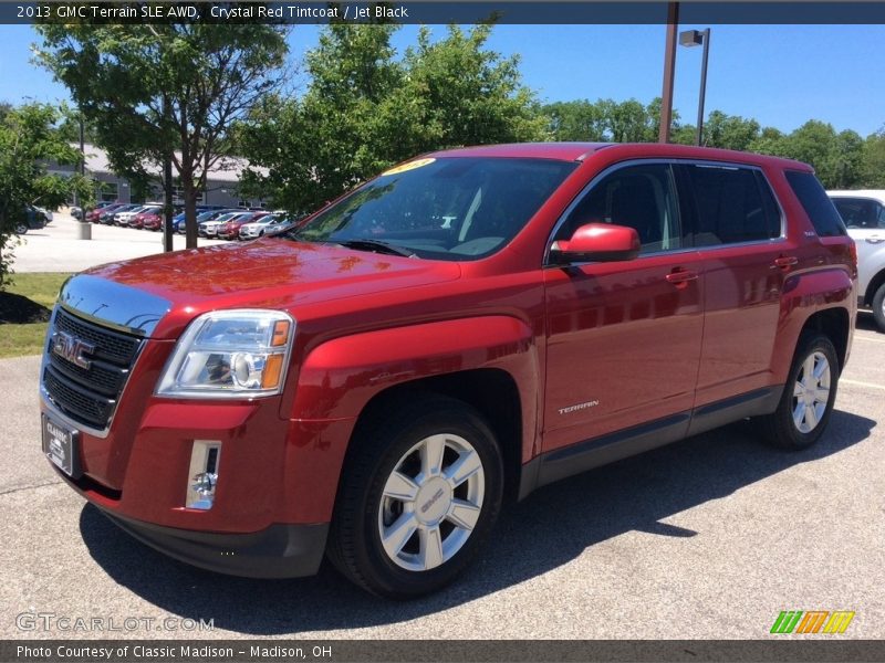Crystal Red Tintcoat / Jet Black 2013 GMC Terrain SLE AWD