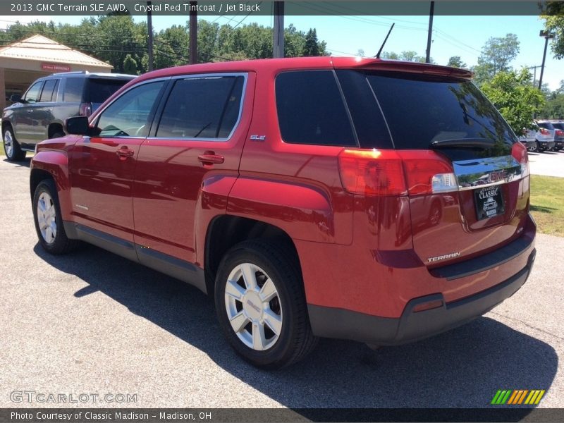 Crystal Red Tintcoat / Jet Black 2013 GMC Terrain SLE AWD