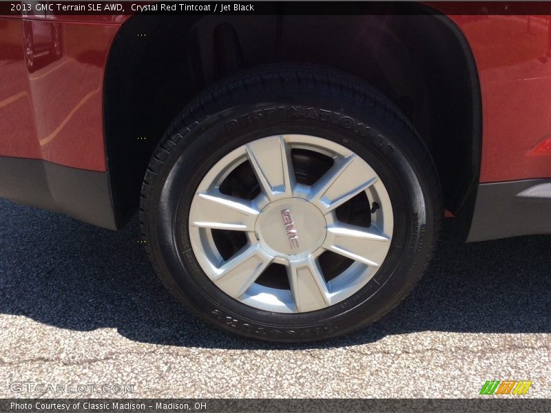 Crystal Red Tintcoat / Jet Black 2013 GMC Terrain SLE AWD