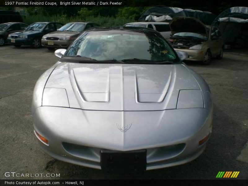 Bright Silver Metallic / Dark Pewter 1997 Pontiac Firebird Coupe