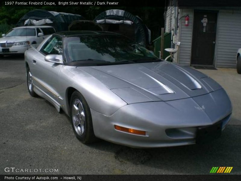 Bright Silver Metallic / Dark Pewter 1997 Pontiac Firebird Coupe