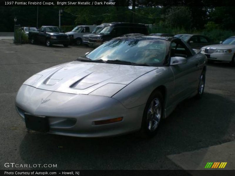 Bright Silver Metallic / Dark Pewter 1997 Pontiac Firebird Coupe