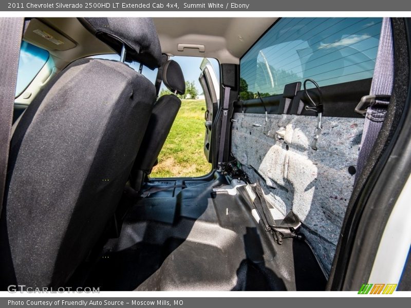 Summit White / Ebony 2011 Chevrolet Silverado 2500HD LT Extended Cab 4x4