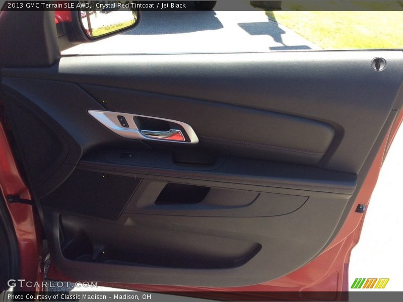 Crystal Red Tintcoat / Jet Black 2013 GMC Terrain SLE AWD