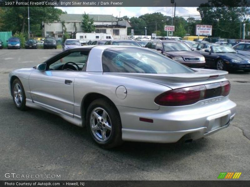 Bright Silver Metallic / Dark Pewter 1997 Pontiac Firebird Coupe