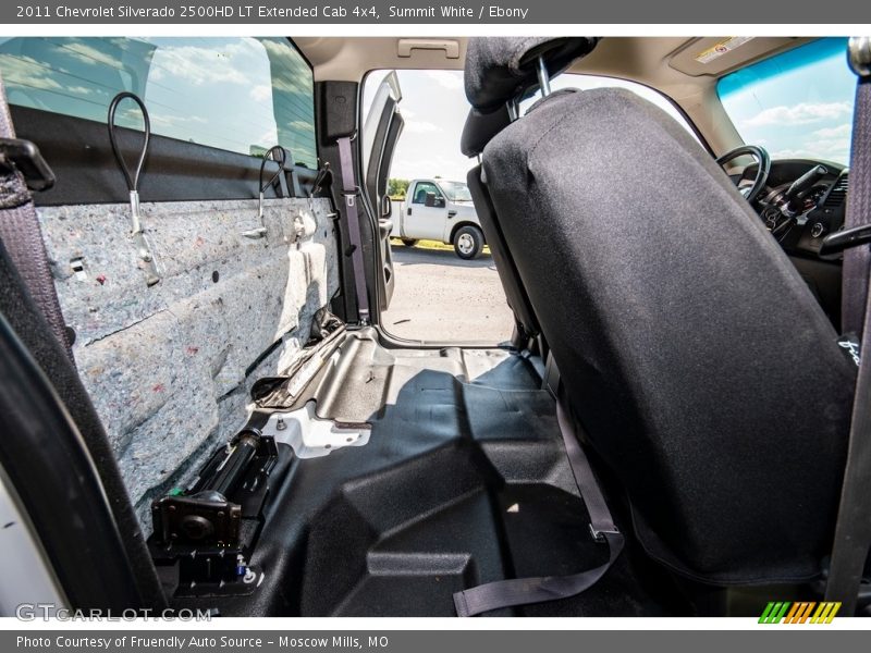 Summit White / Ebony 2011 Chevrolet Silverado 2500HD LT Extended Cab 4x4