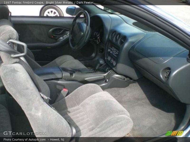Bright Silver Metallic / Dark Pewter 1997 Pontiac Firebird Coupe