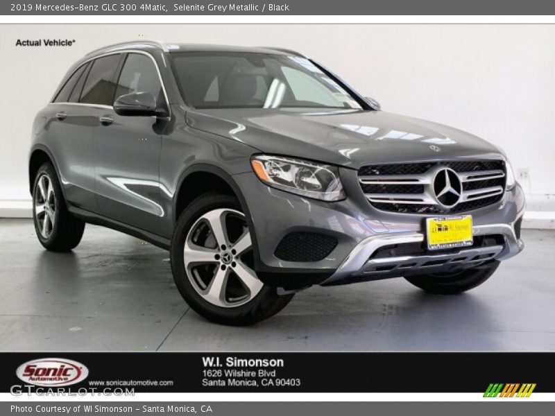 Selenite Grey Metallic / Black 2019 Mercedes-Benz GLC 300 4Matic