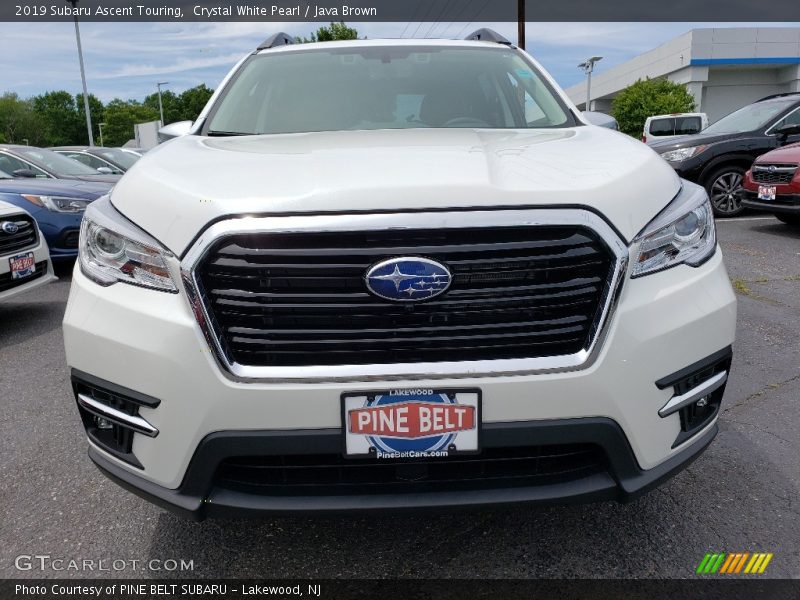 Crystal White Pearl / Java Brown 2019 Subaru Ascent Touring