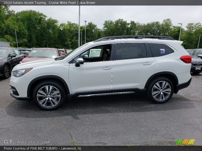 Crystal White Pearl / Java Brown 2019 Subaru Ascent Touring