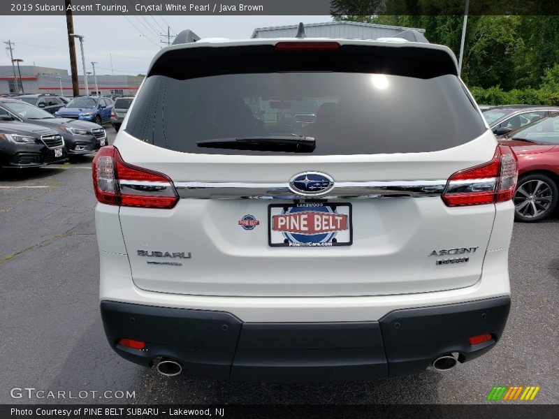 Crystal White Pearl / Java Brown 2019 Subaru Ascent Touring