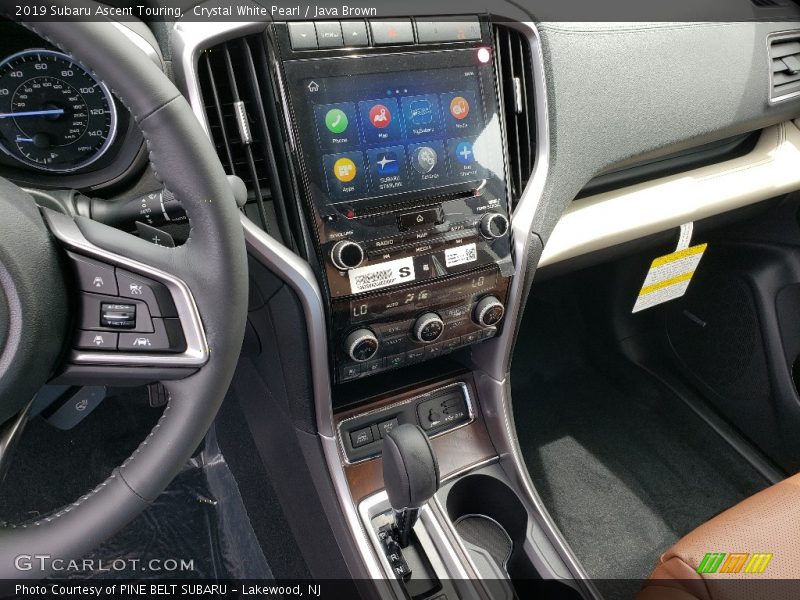 Crystal White Pearl / Java Brown 2019 Subaru Ascent Touring