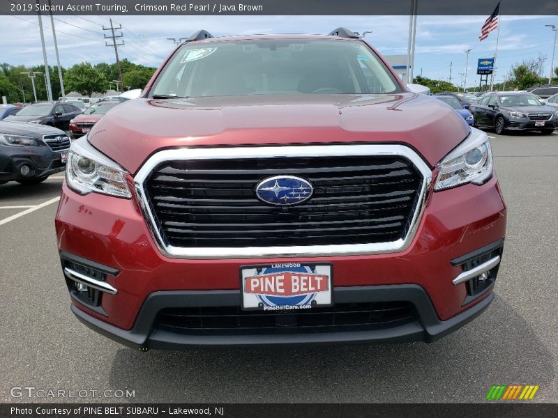 Crimson Red Pearl / Java Brown 2019 Subaru Ascent Touring