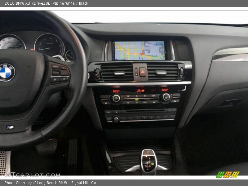 Alpine White / Black 2016 BMW X3 xDrive28i