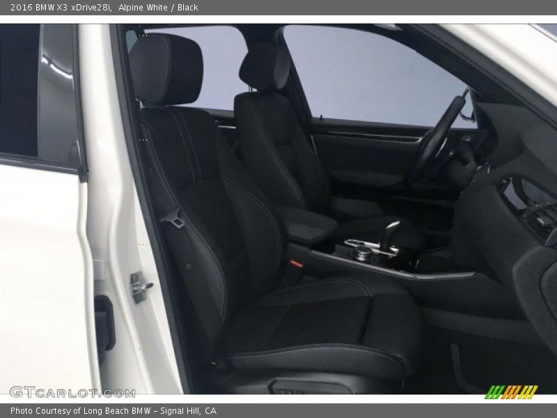 Alpine White / Black 2016 BMW X3 xDrive28i