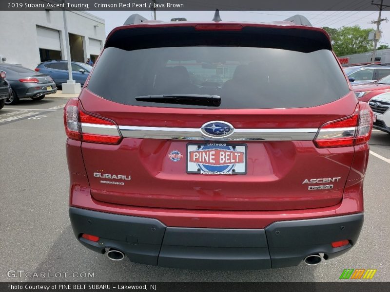Crimson Red Pearl / Java Brown 2019 Subaru Ascent Touring