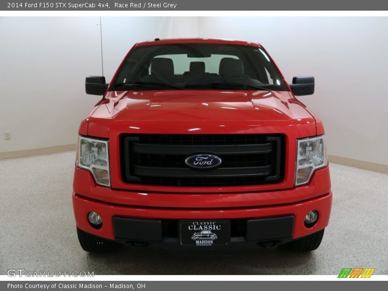 Race Red / Steel Grey 2014 Ford F150 STX SuperCab 4x4
