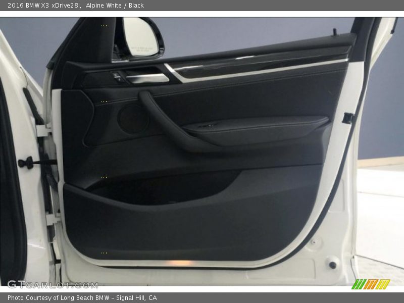 Alpine White / Black 2016 BMW X3 xDrive28i